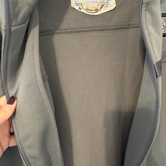 Under Armour Univ of SC Capital One Bowl Grey Full Zip Fleece Lined Jacket Large - Picture 6 of 11